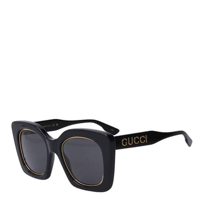 Women's Black Gucci Sunglasses 51mm