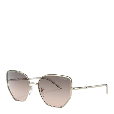 Women's Gold Prada Sunglasses 58mm