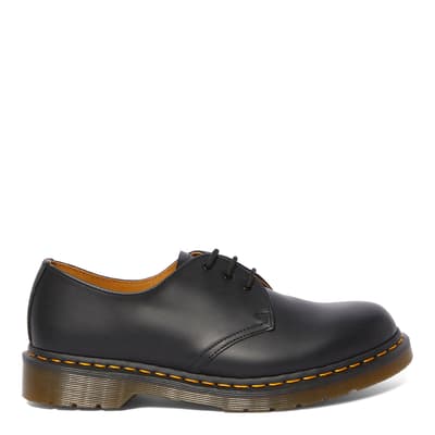 Unisex Black 1461 Smooth Leather Oxford Shoes