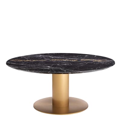The Enjoy Dining Table, Black & Gold