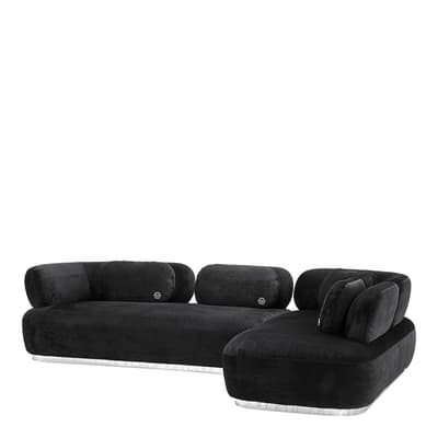 Signature Lounge Sofa, Black