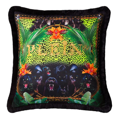 Silk Jungle Cushion, 50x50cm