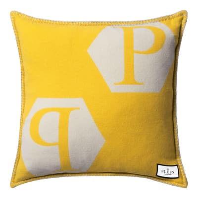 Yellow Cashmere PP Cushions, 65x65cm
