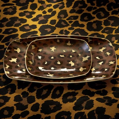 Leopard Medium Tray 6 x 12"
