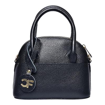 Black Leather Handbag