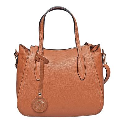 Brown Italian Leather Crossbody bag