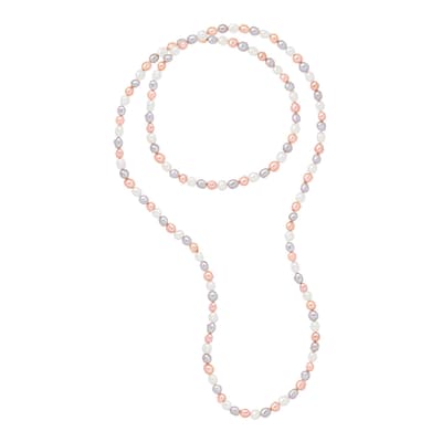 Multicolour Real Cultured Freshwater Pearl Necklace
