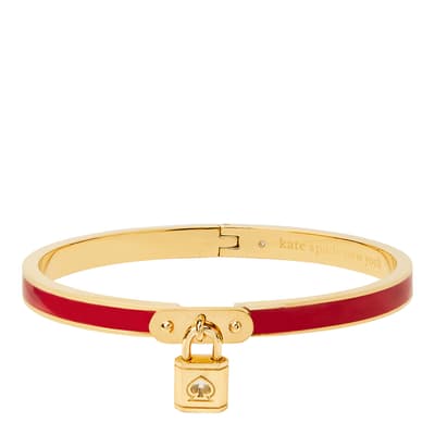 Red & Gold Charm Bangle