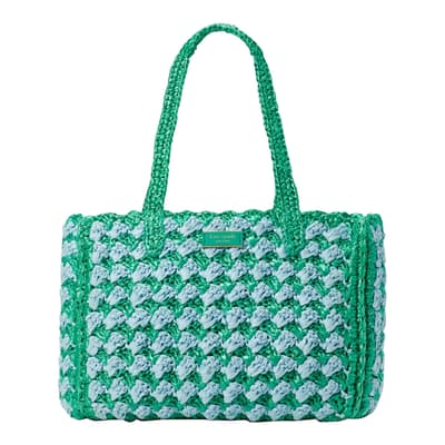Fresh Greens Straw Rafia Medium Bag