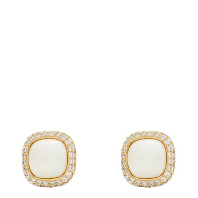 Gold Pearl Studs