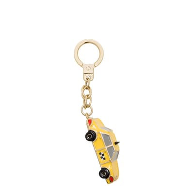 Yellow Taxi Key Chain