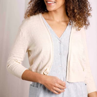 Cream Limon Outfitter Cotton Cardigan