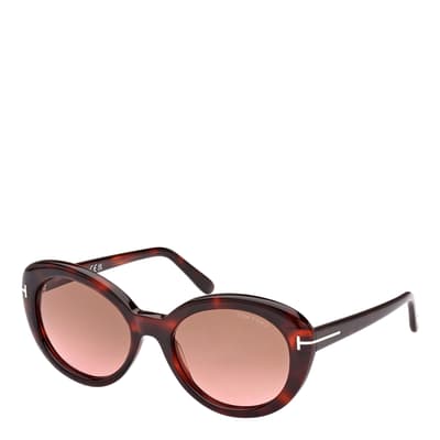 Women's Brown Tom Ford Sunglasses 55mm