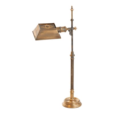 Charlene Table Lamp, Vintage Brass