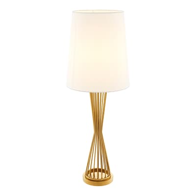 Holmes Table Lamp, Gold
