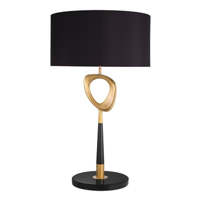 Celine Table Lamp, Brass