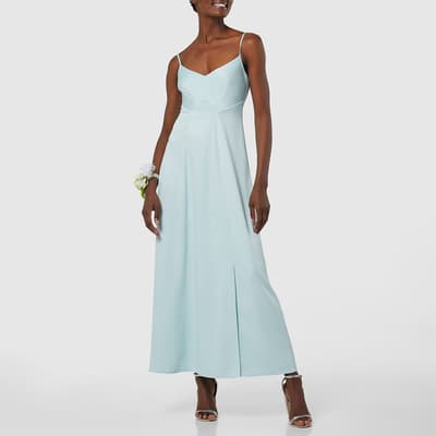 Pale Blue Cami Midi Dress