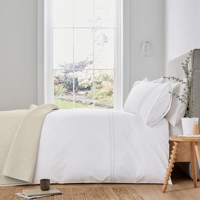 Catherine Double Duvet Cover, Ivory