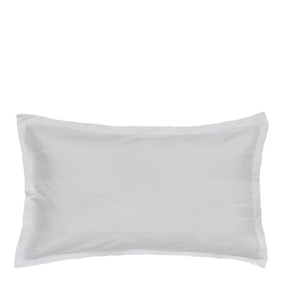Seren Oxford Pillowcase, White
