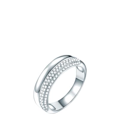 Sterling Silver Zirconia Ring 