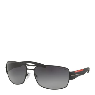 Men's Black Prada Sunglasses 65mm