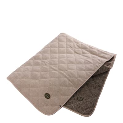 Quilted Throw - Medium, Oatmeal