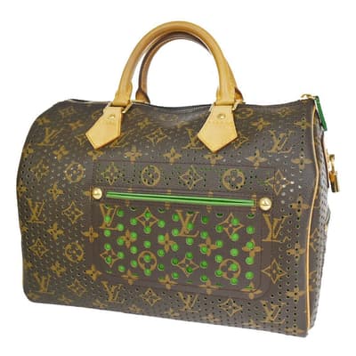 Brown Louis Vuitton Speedy 30 Handbag