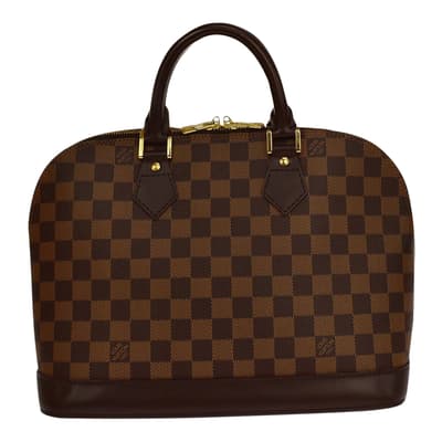 Brown Louis Vuitton Alma Handbag