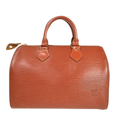 Brown Louis Vuitton Speedy 25 Handbag