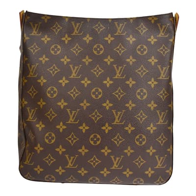 Brown Louis Vuitton Looping Gm Shoulderbag