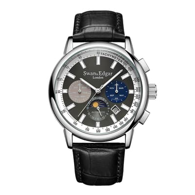 Men's Swan & Edgar Synergy Steel Watch 43mm