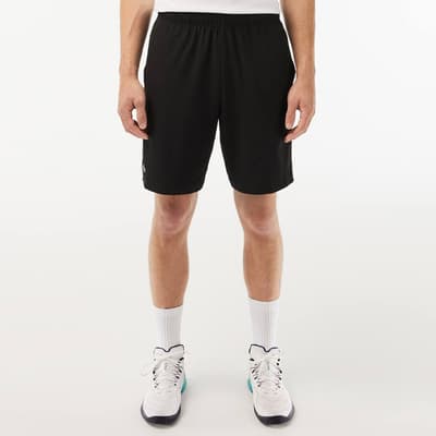 Black Elasticated Shorts