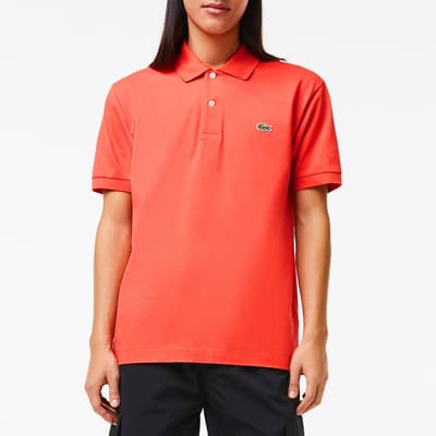 Coral 2 Button Placket Polo Shirt