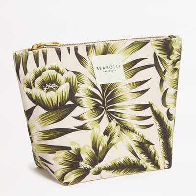 Green Island In The Sun Canvas Pouch