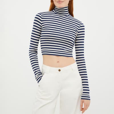 Navy Striped Antille Top