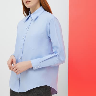 Blue Cotton Nori Shirt