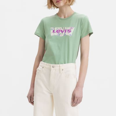 Light Green Cotton T-Shirt