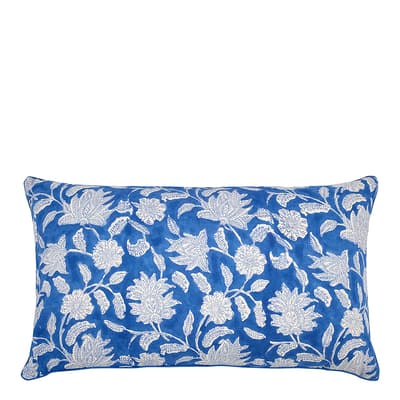 Sapphire Champaca Rectangle Cushion Cover