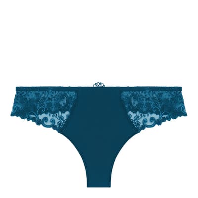 Blue Delice Thong