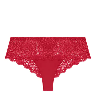 Red Caresse Shorty Brief