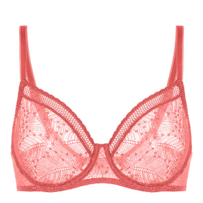 Pink Comete Full Cup Support Bra