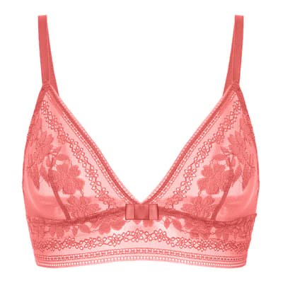 Pink Heloise Soft Cup Triangle Bra