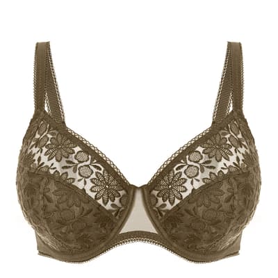 Green Amazone Full Cup Support Bra