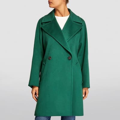 Green Novella Wool Coat