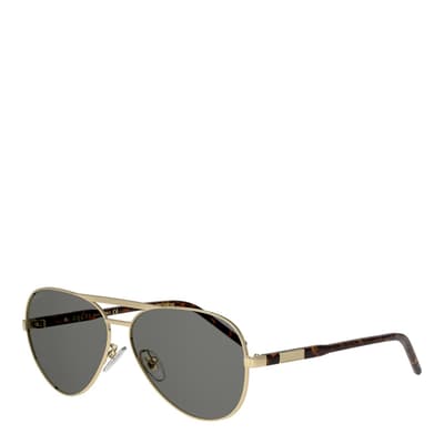Men's Gucci Gold Sunglasses 62mm