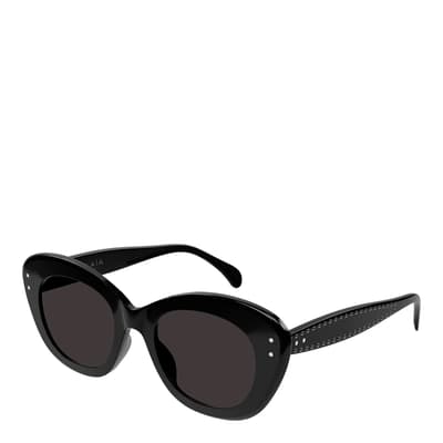 Women's Alaia Black Cat Eye Sunglasses 52mm