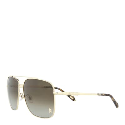 Unisex Just Cavalli Gold Sunglasses 61mm