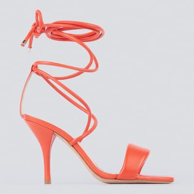 Red Strappy Heel