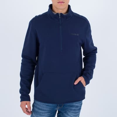 Navy One And Only Track Fleece