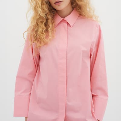 Pink Colette Cotton Shirt